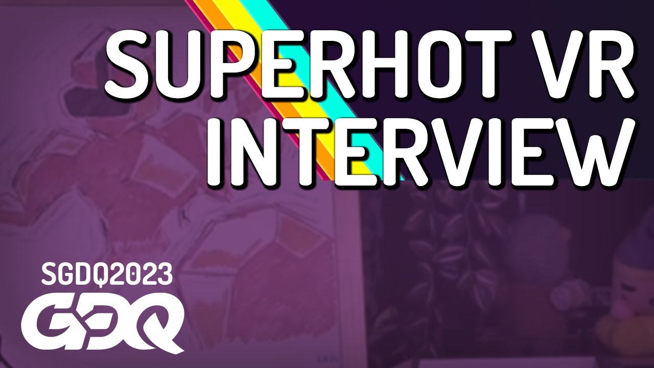 Superhot VR Interview with davidtki - Summer Games Done Quick 2023