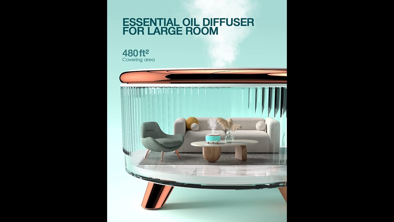 Jack & Rose Essential Oil Diffuser 500ml Unboxing & Review
