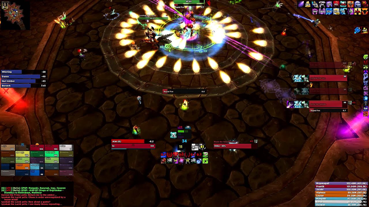 Amused to Death vs Paragons of the Klaxxi Heroic (Multi PoV)