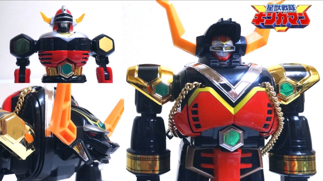 【星獣戦隊ギンガマン】銀河を貫く伝説の刃！ DX超合金 騎獣合身ブルタウラス ヲタファの歴代戦隊ロボレビュー  / Gingaman DX Bull Taurus