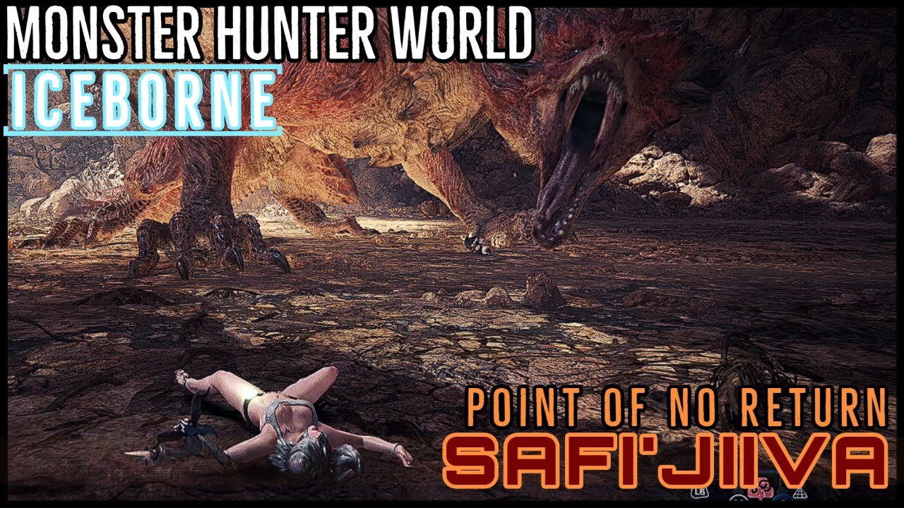 Safi' Jiiva - Point of No Return [Solo Hammer] - MHW Iceborne Gameplay