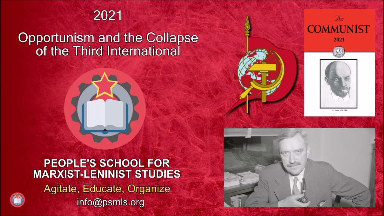 Opportunism and the Collapse of the Third International ─ PSMLS Reads