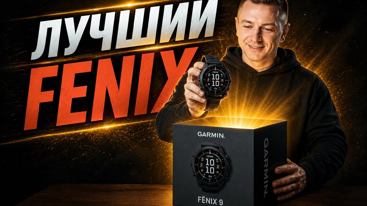 Garmin Fenix 9. Распаковка и первый взгляд