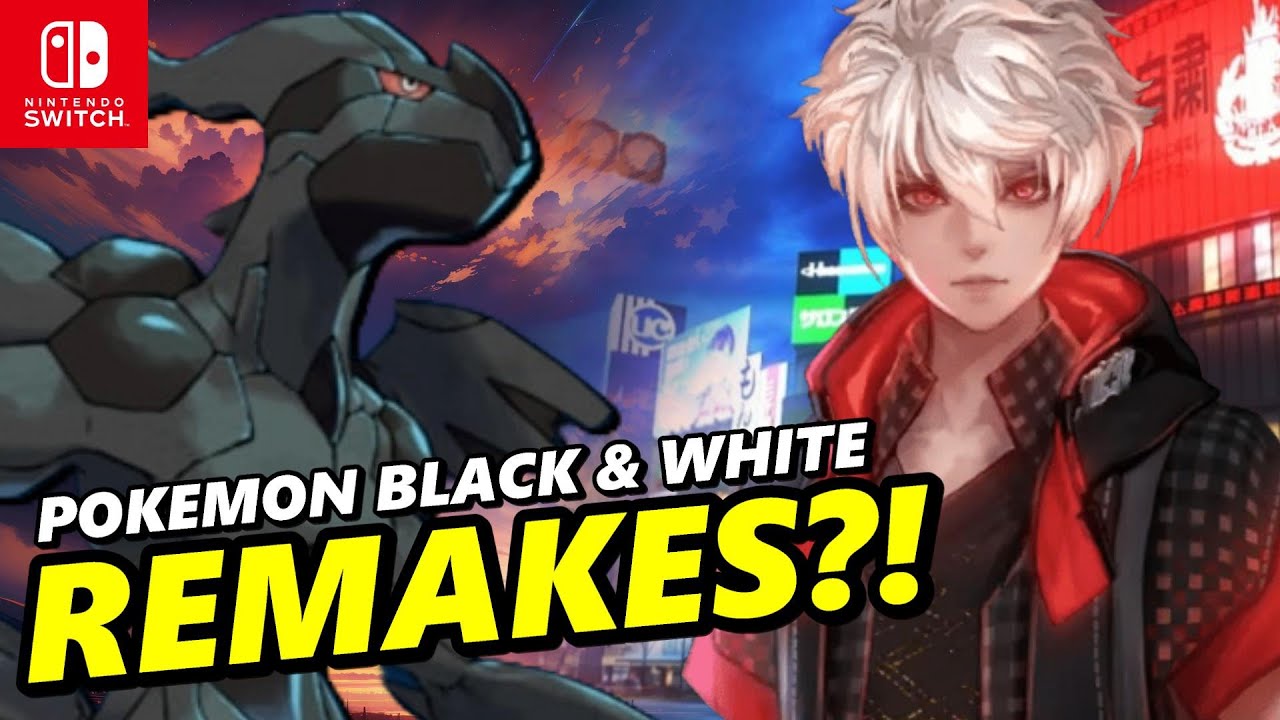 BIG Pokemon Black & White Remakes Rumored + New RPG REYNATIS Looks Incredible!