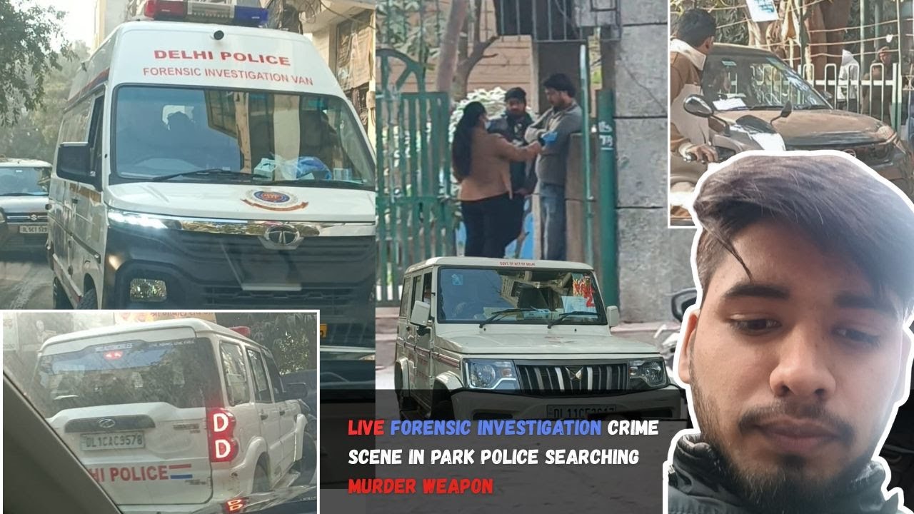 Live Crime Research Vlog | Park Murder Weapon Search 🔍 | Forensic Team & Police Investigation
