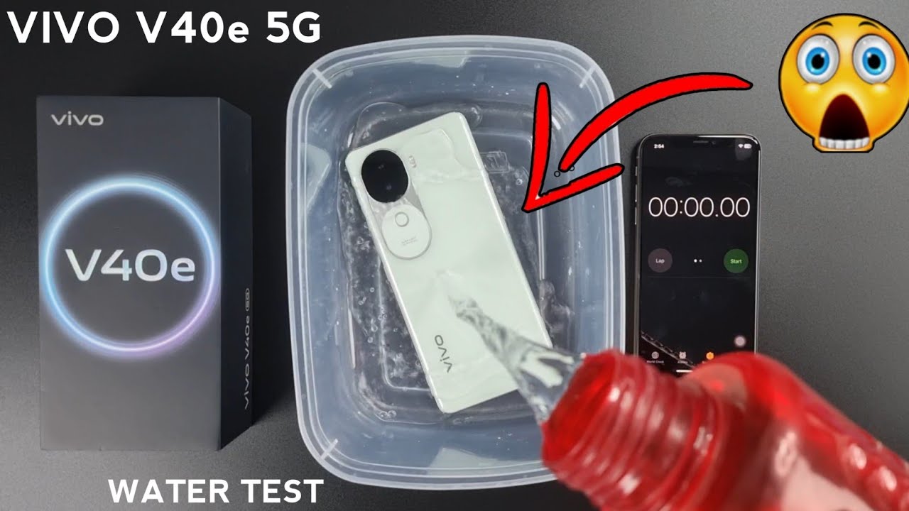 Vivo V40e 5G Water Test iP64 💦💧| Vivo V40e is Water Resistant or Not?