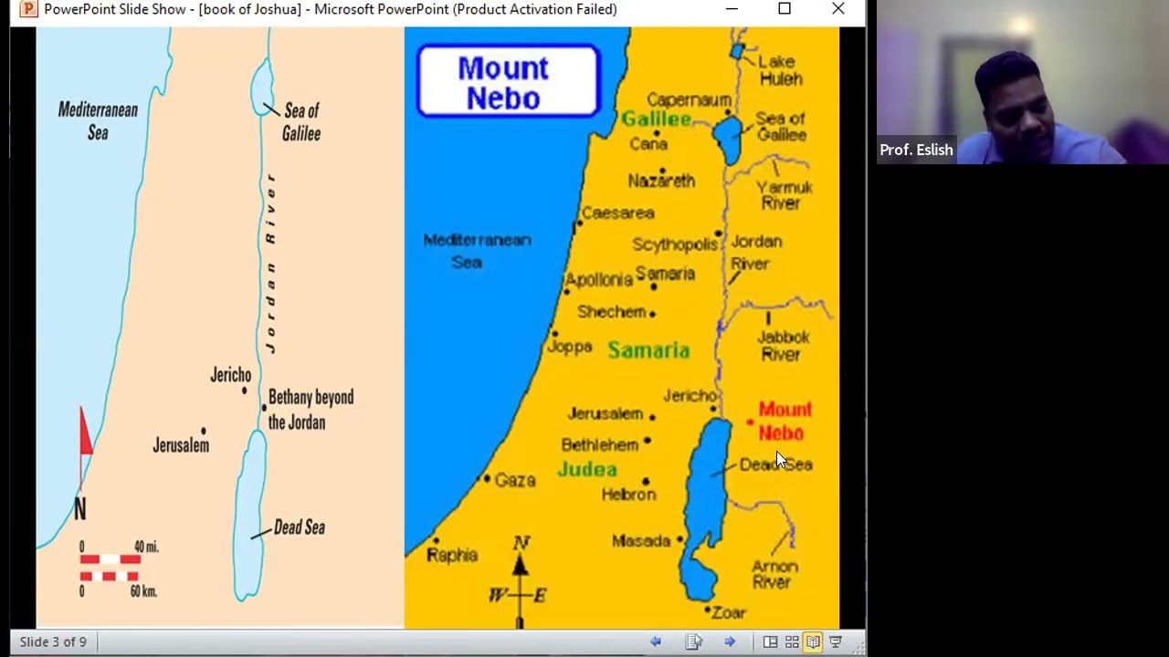 SOURA ZOOM THELOGICAL SEMINARY/Teacher: Prof. Eslish Bhuyan /Subject: Book of Joshua  21.11.2022