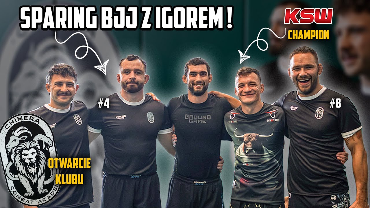 Sparing z zawodnikiem KSW! -  Otwarcie klubu CHIMERA