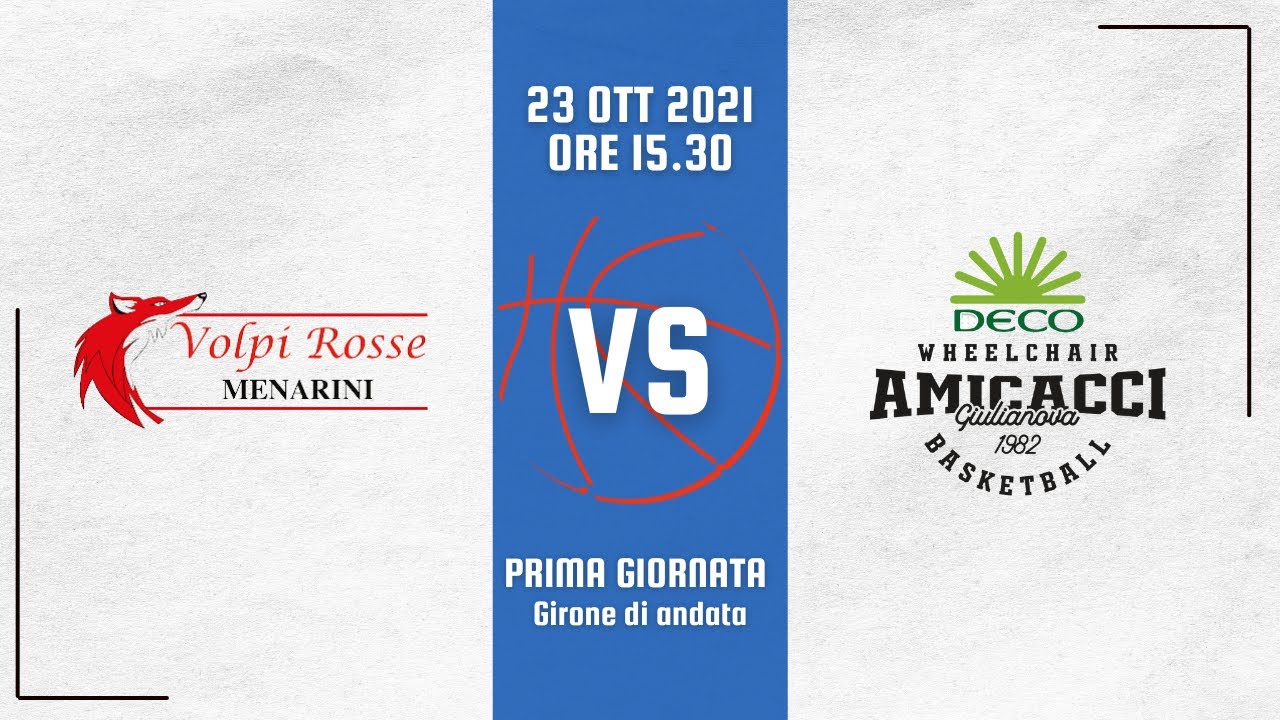 Volpi Rosse Menarini VS Deco Meltaferro Amicacci Abruzzo