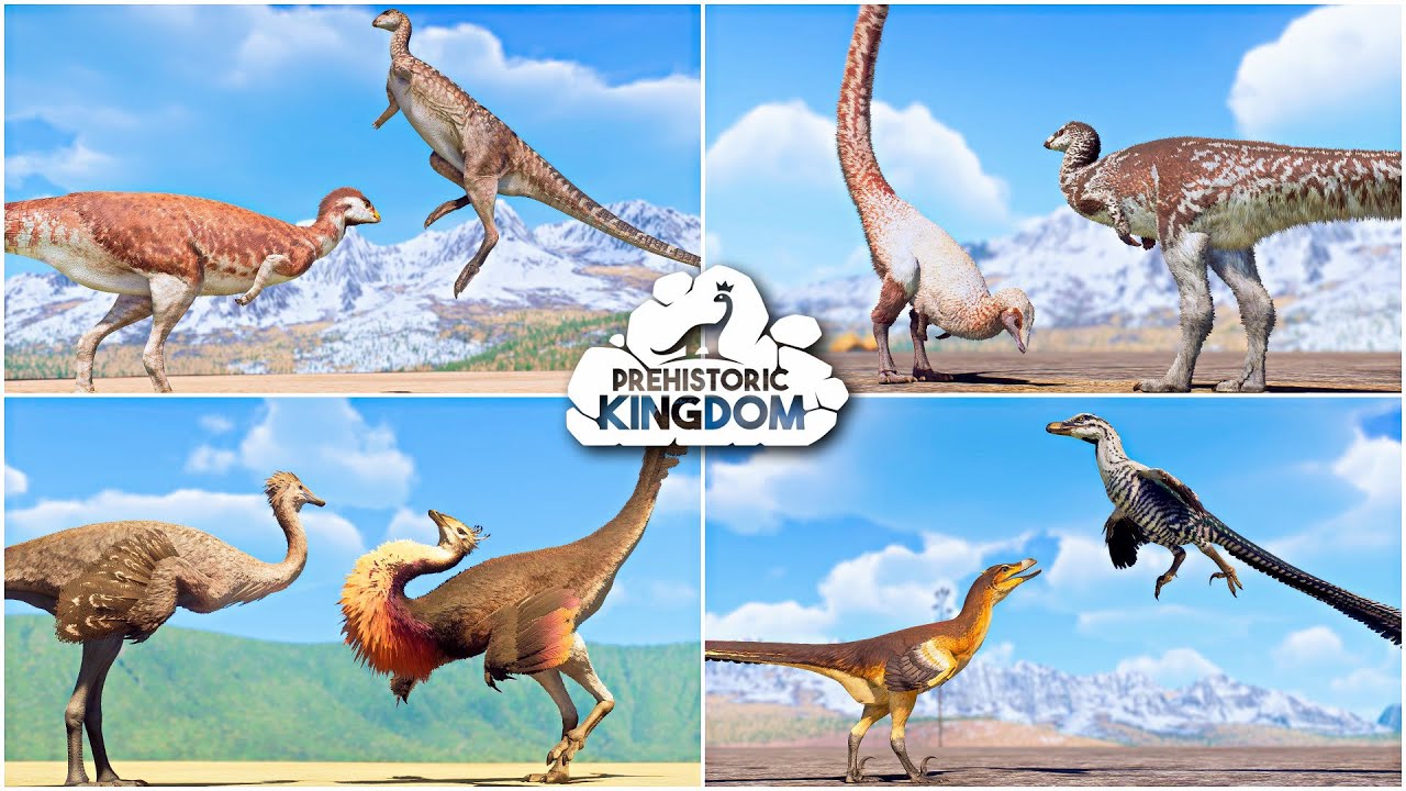 PREHISTORIC KINGDOM UPDATE 15 - DINOSAURS MATING, NESTING, REJECTION AND EGG LAYING ANIMATIONS
