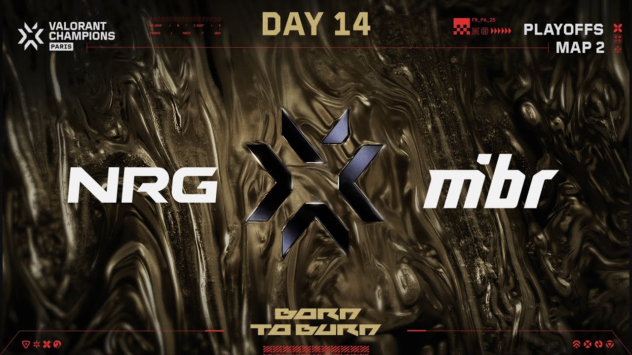 NRG vs. MIBR — VALORANT Champions Paris — Playoffs Stage — Map 02