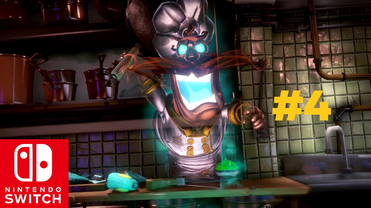 Luigi's Mansion 3 #4 Andar 2F - Pure herbNgames Gameplay sem coment&aacute;rios / no commentary 1080p 60fps