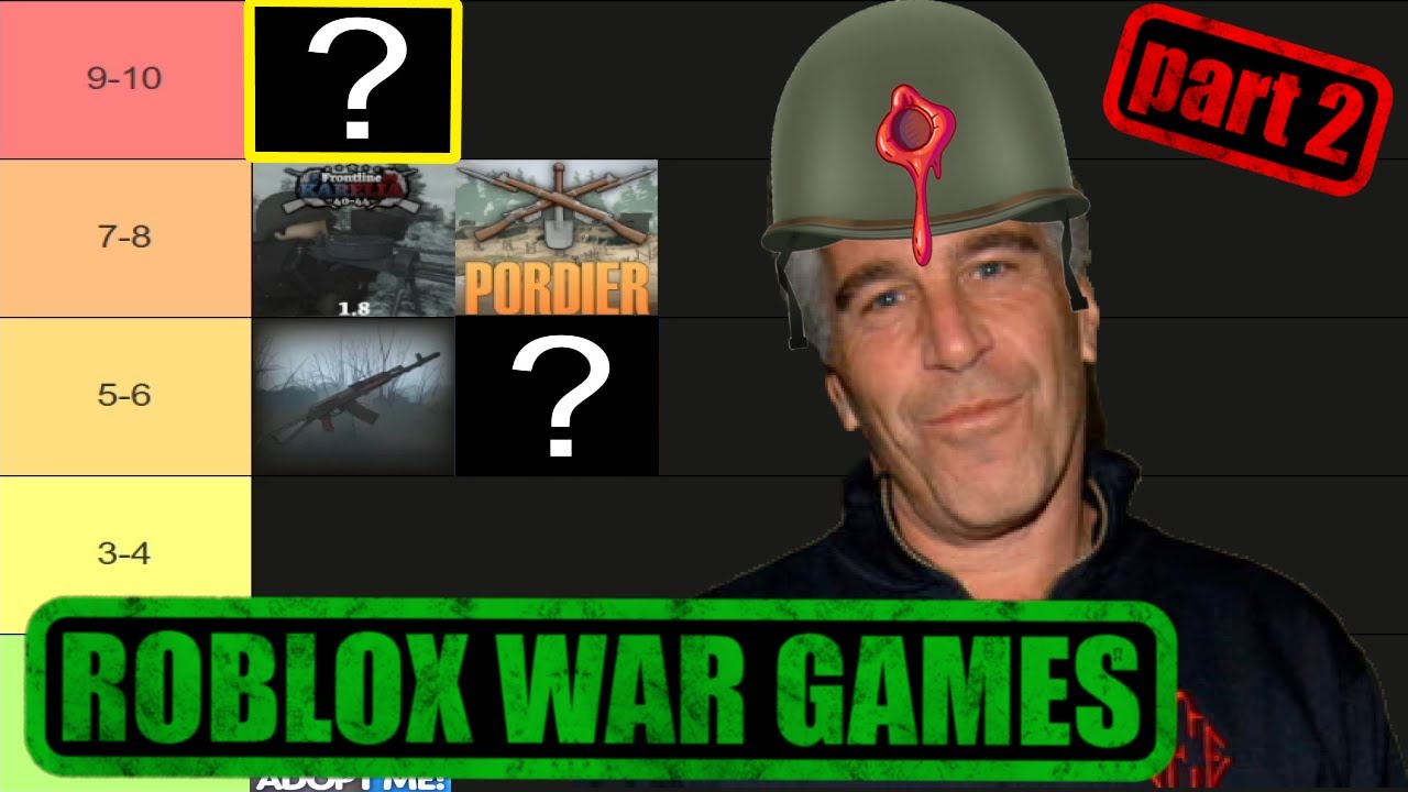 Рейтинг всех военных игр на Roblox (GRAVE DIGGER), часть 2.