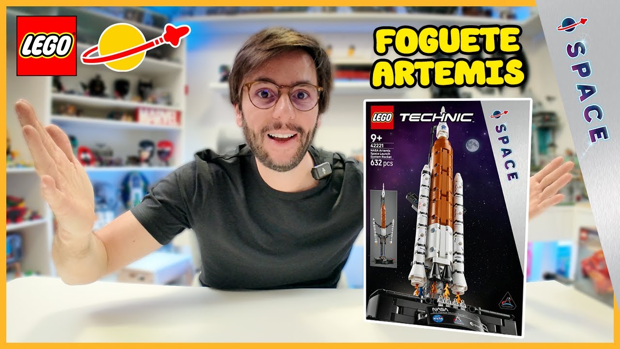 Novo LEGO Technic NASA Artemis Rocket (42221) &ndash; Review Completo!