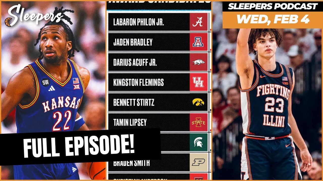 The Cousy award and a lot of NCAA Tournament talk | Sleepers Pod 2-4-26