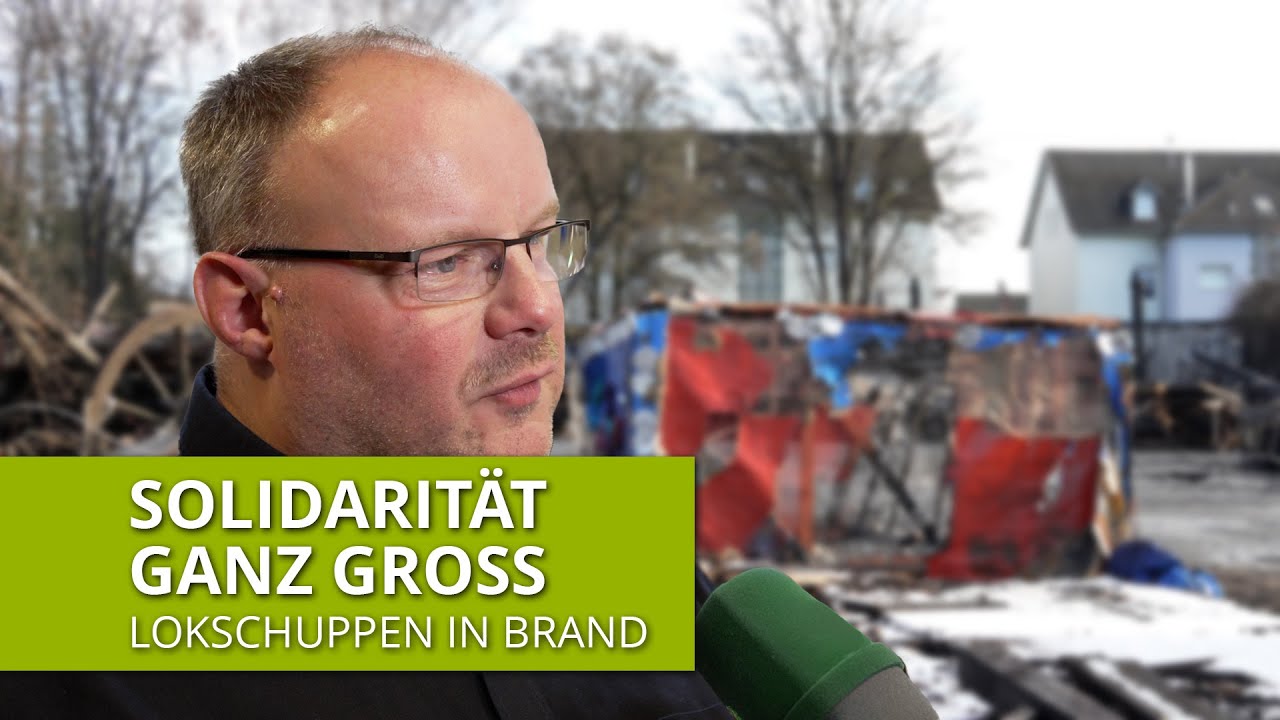Lokschuppen-Brand in Engers: Wie geht es weiter?