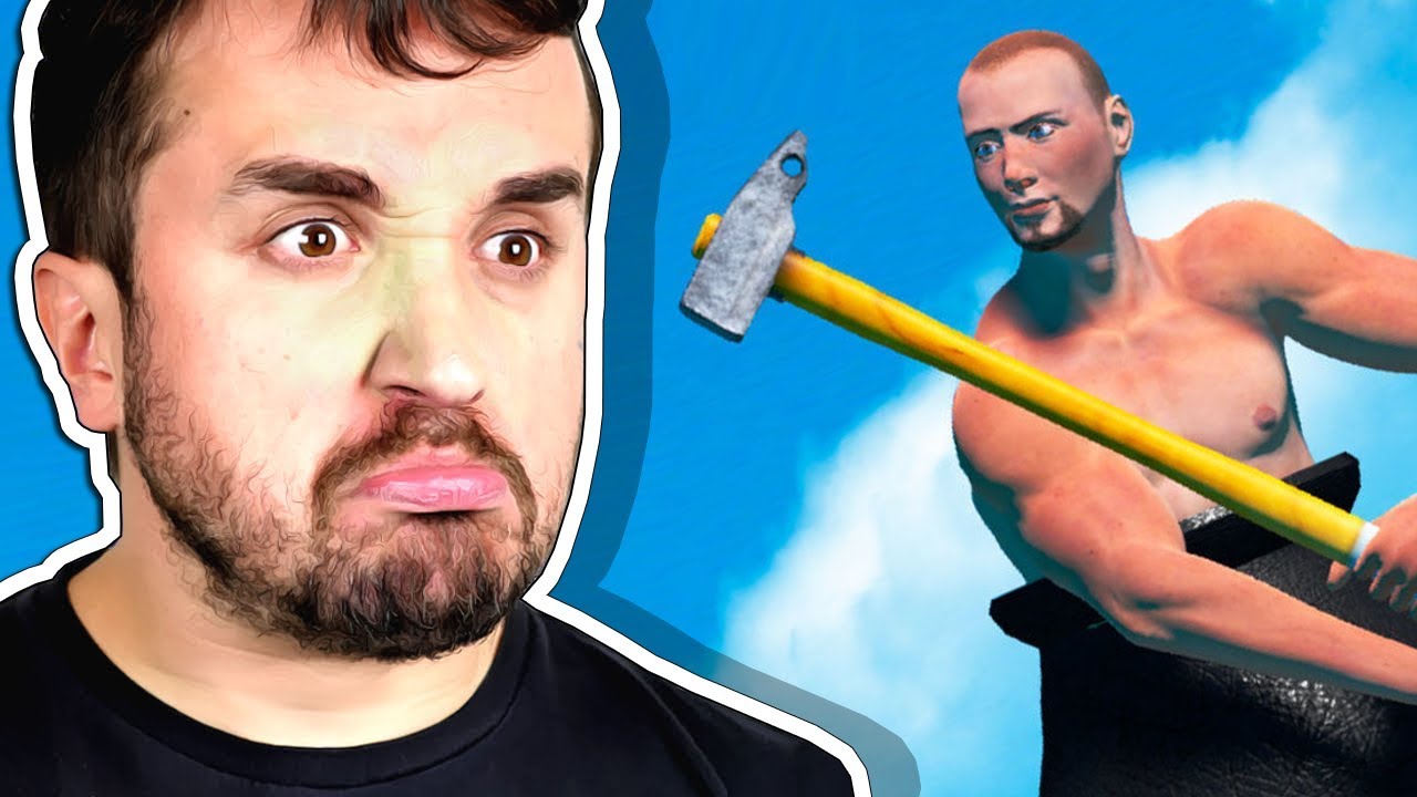 LEON NUNCA VAI SUPERAR ESSE JOGO - Getting Over it