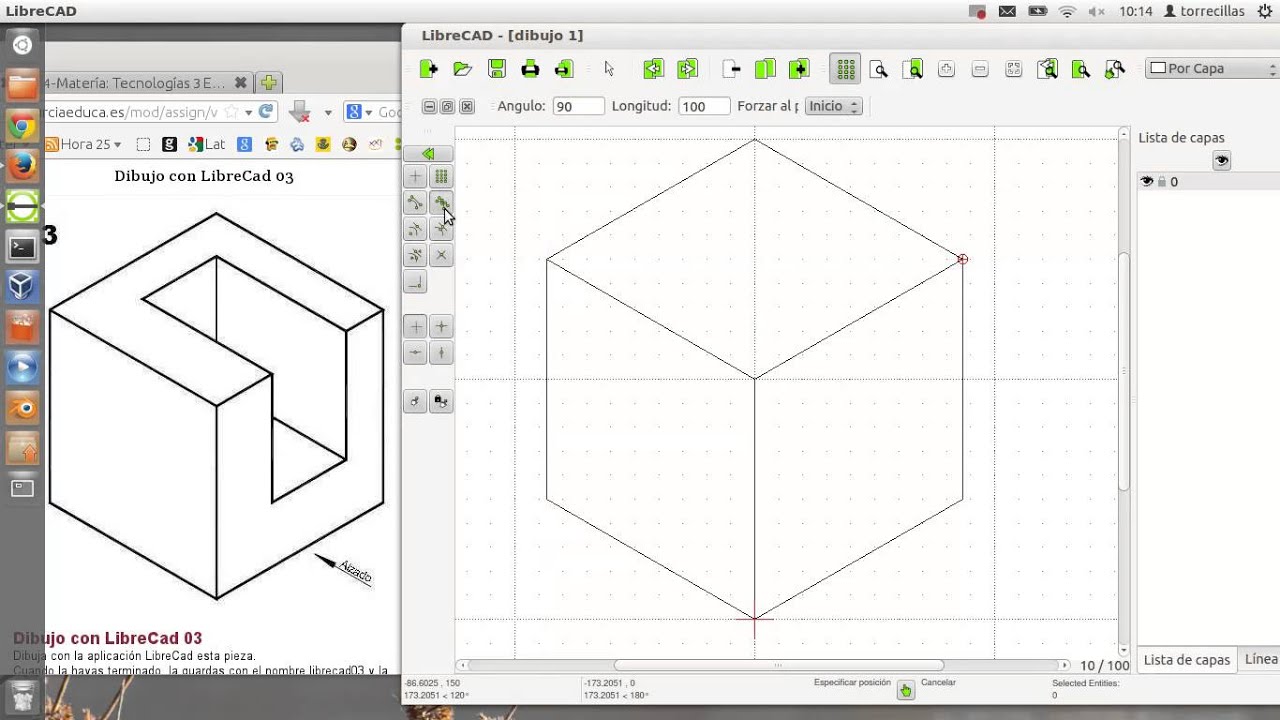 Dibujar con LibreCad 03
