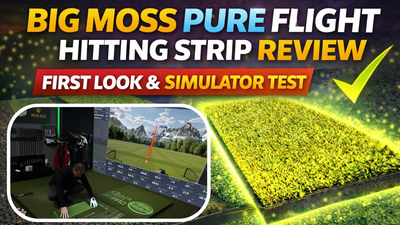 Big Moss Pure Flight Hitting Strip First Look & Review