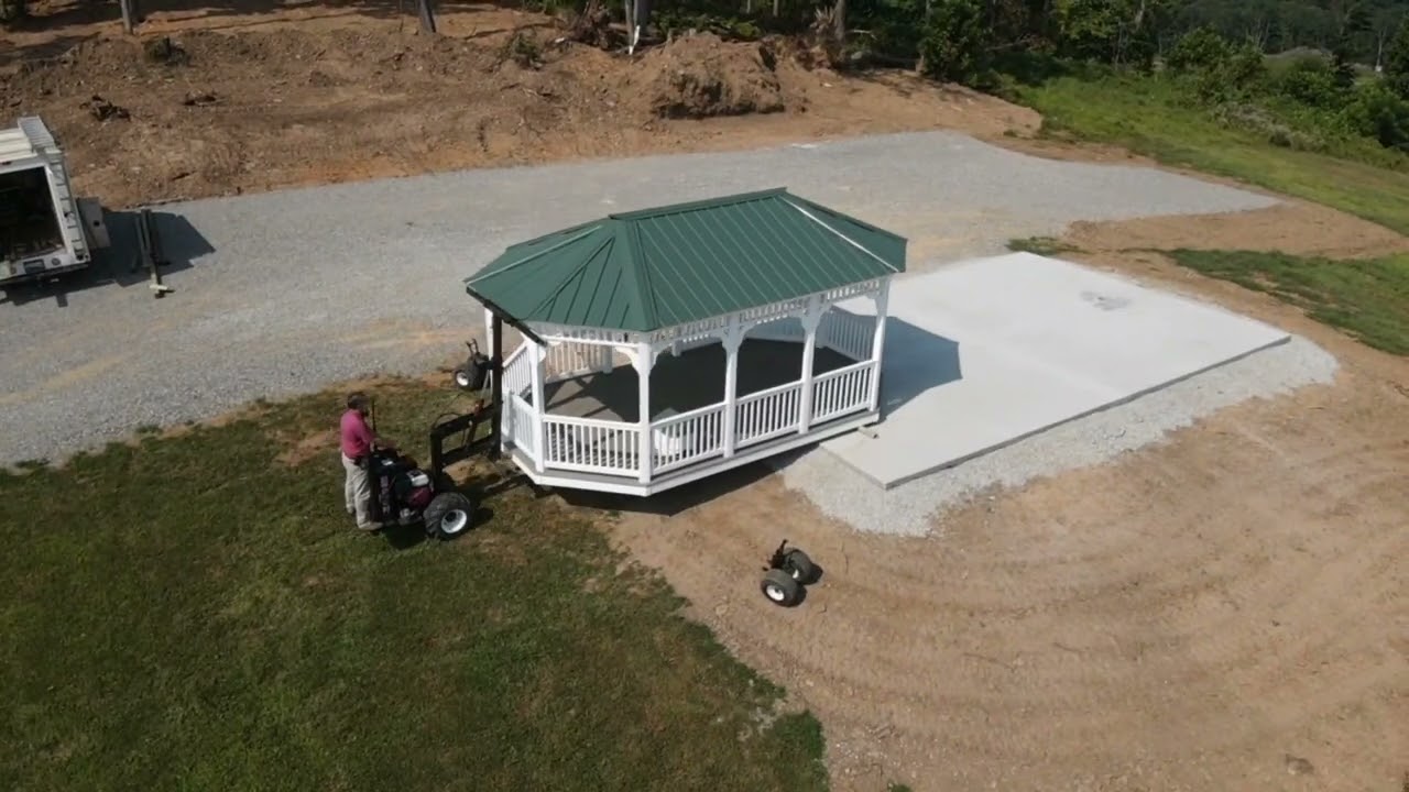 12'x 20' vinyl Gazebo