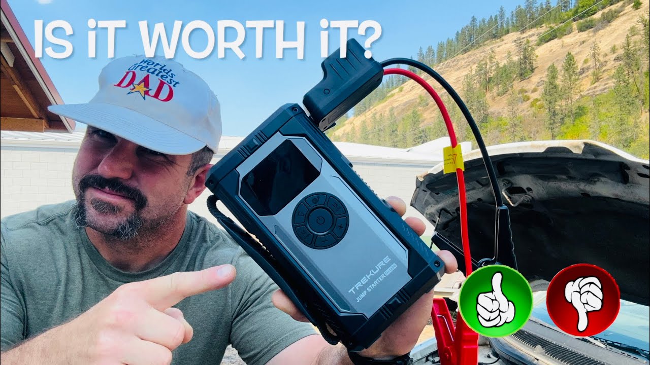 Trekure Jump Box Review | Is it the Best Portable Jump Starter with Air Compressor on Amazon?