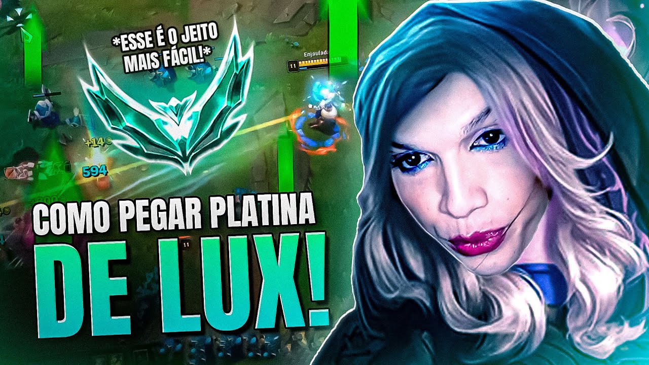 IMPOSSÍVEL NÃO SUBIR DE ELO ASSIM! | LUX MID GAMEPLAY | League Of Legends