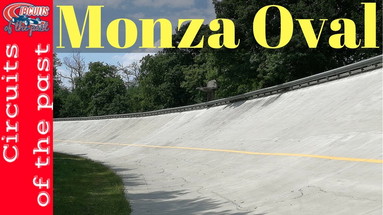 Monza Oval - A lap with the bicycle on the old Monza Banking