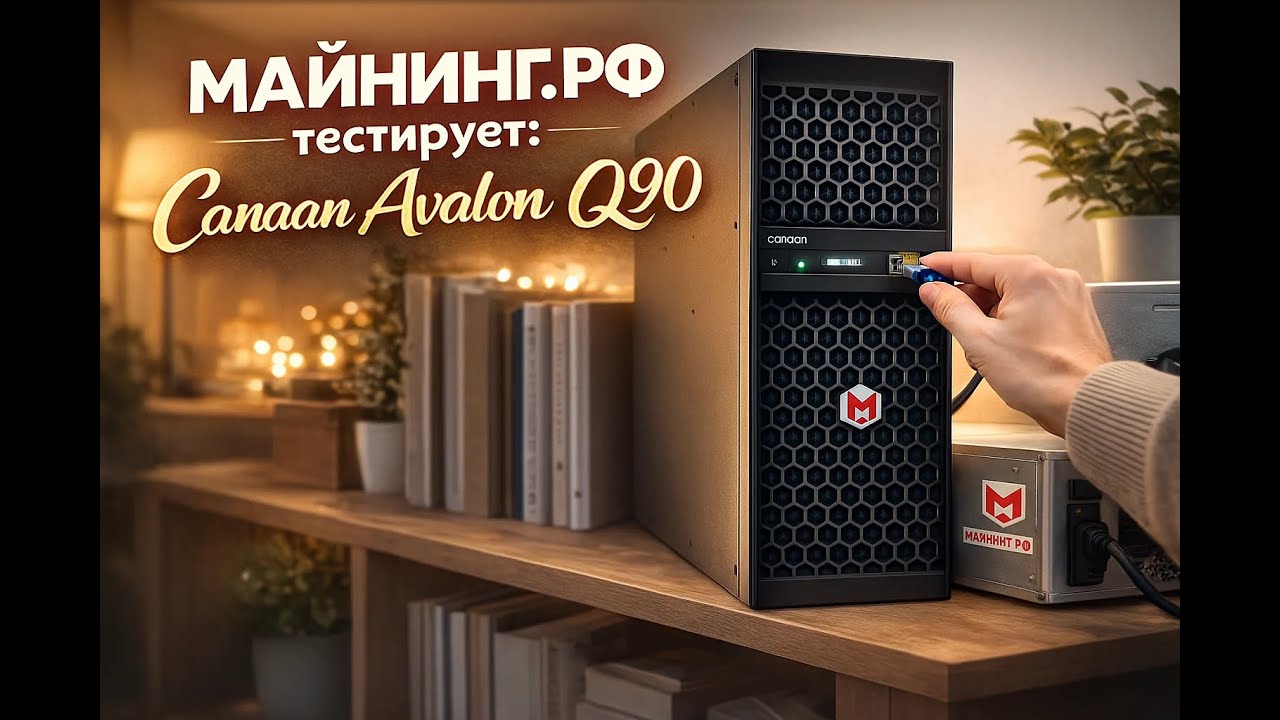 Avalon Q90: Полный разбор для новичков — от распаковки до первой добычи #asic #avalonq90 #btc #топ