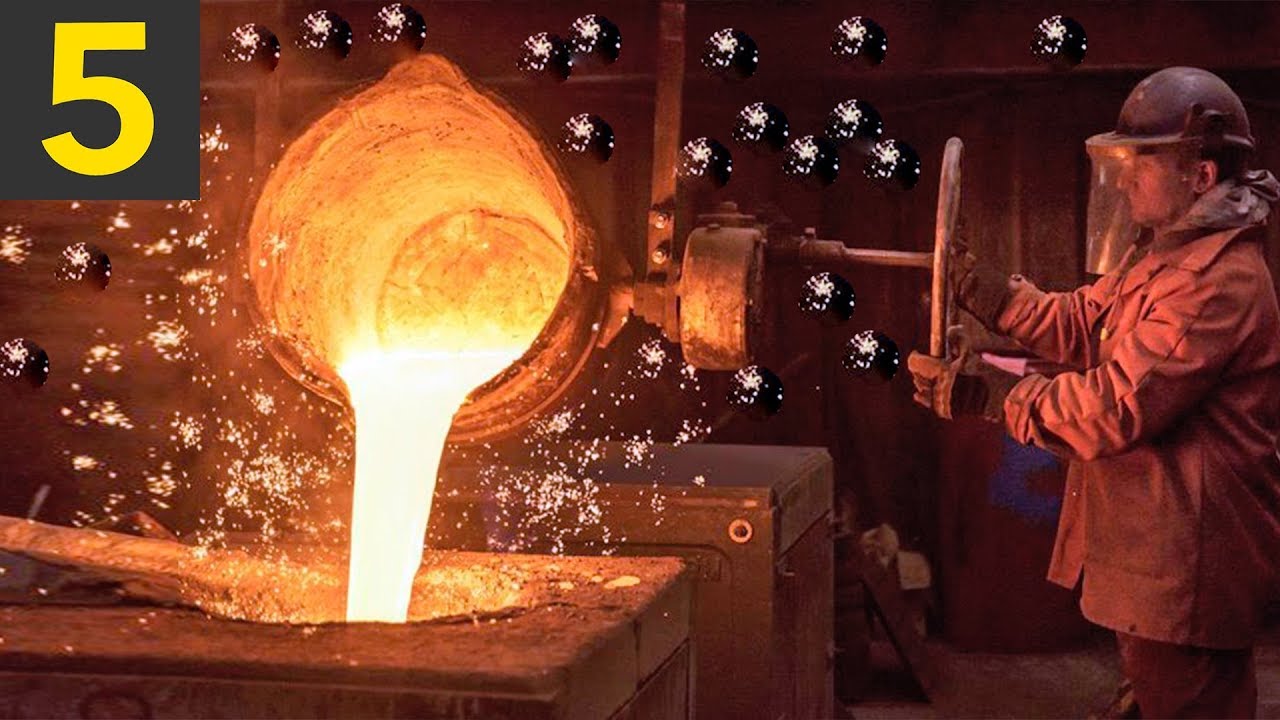 Top 5 Molten Splashes Caught on Camera