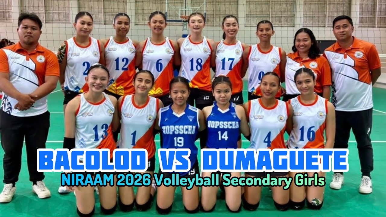 Bacolod vs Dumaguete | NIRAAM 2026 Volleyball Secondary Girls