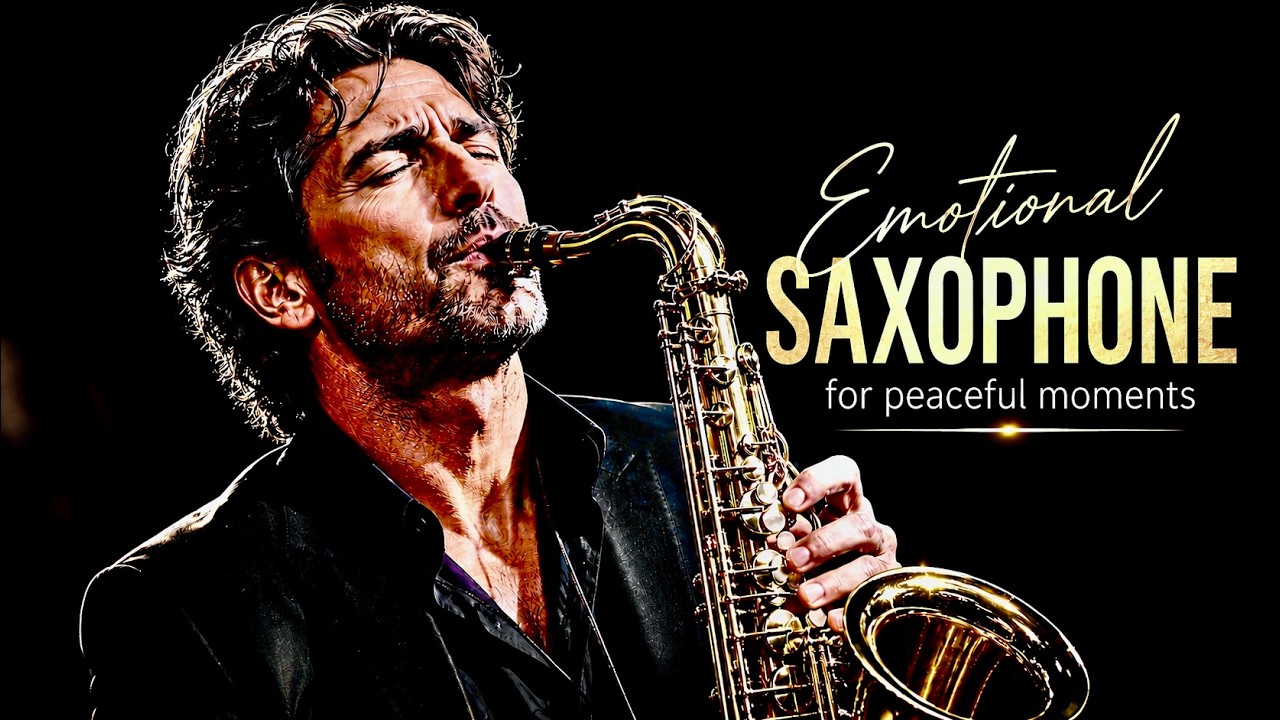 When the Saxophone Touches Your Heart 🎷| Emotional Jazz for Relaxation, Sleep & Peaceful Nights
