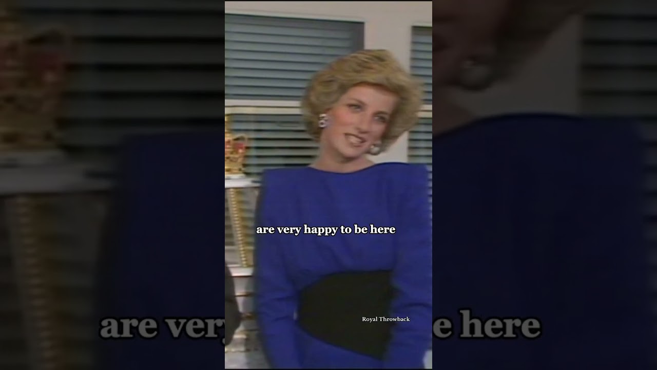 Princess Diana charmed everyone by speaking Italian