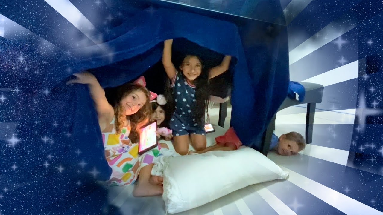 Cabaninha com as amigas