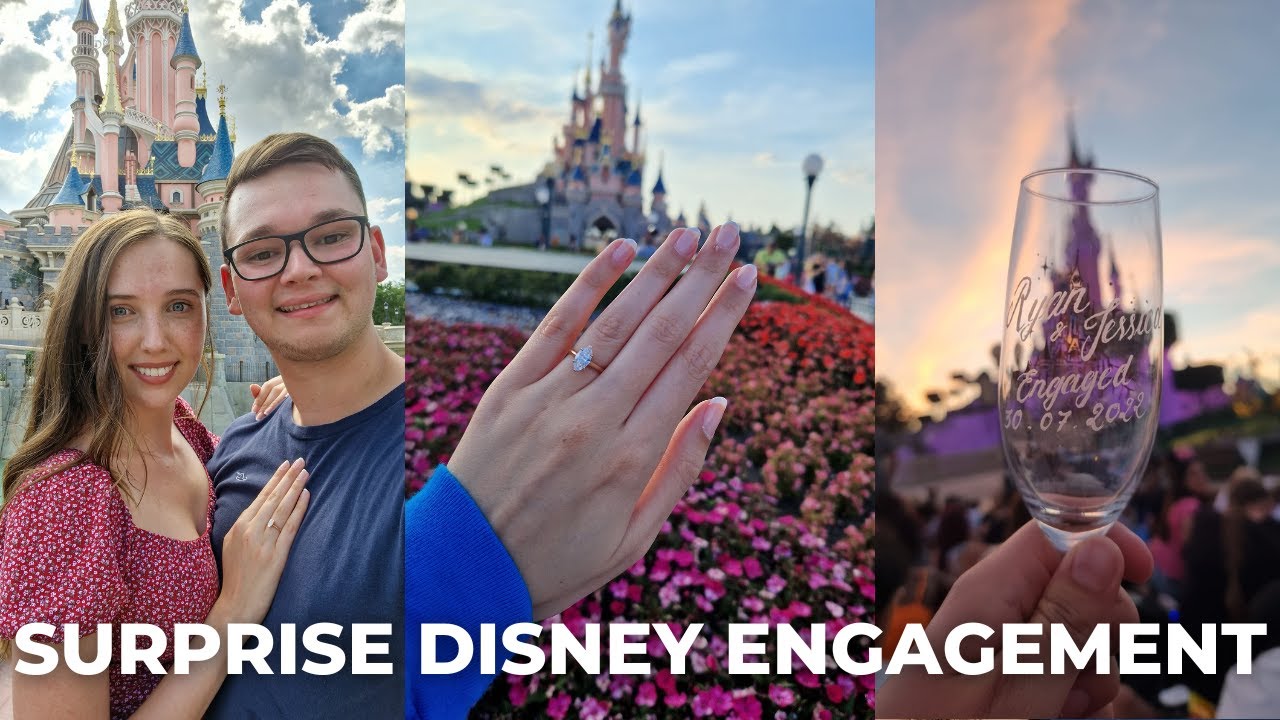 The Magical Day We Got Engaged! Surprise Trip to Disneyland Paris!