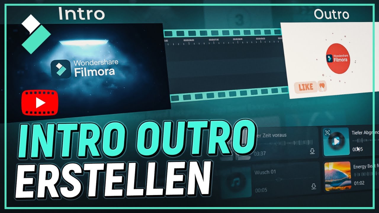 KOSTENLOSE Vorlagen f&uuml;r YouTube Intro & Outro in 2024 | Quick Tipp