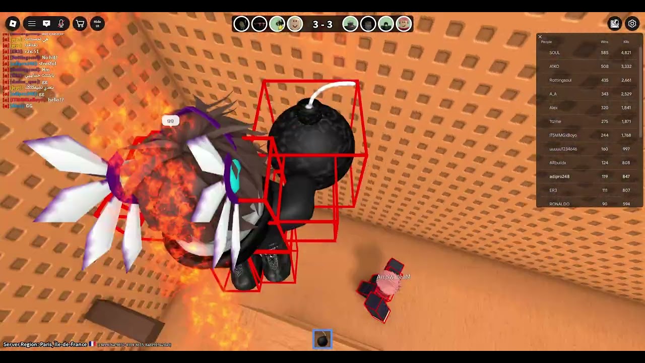 cooking and getting cooked in timebomb duels.