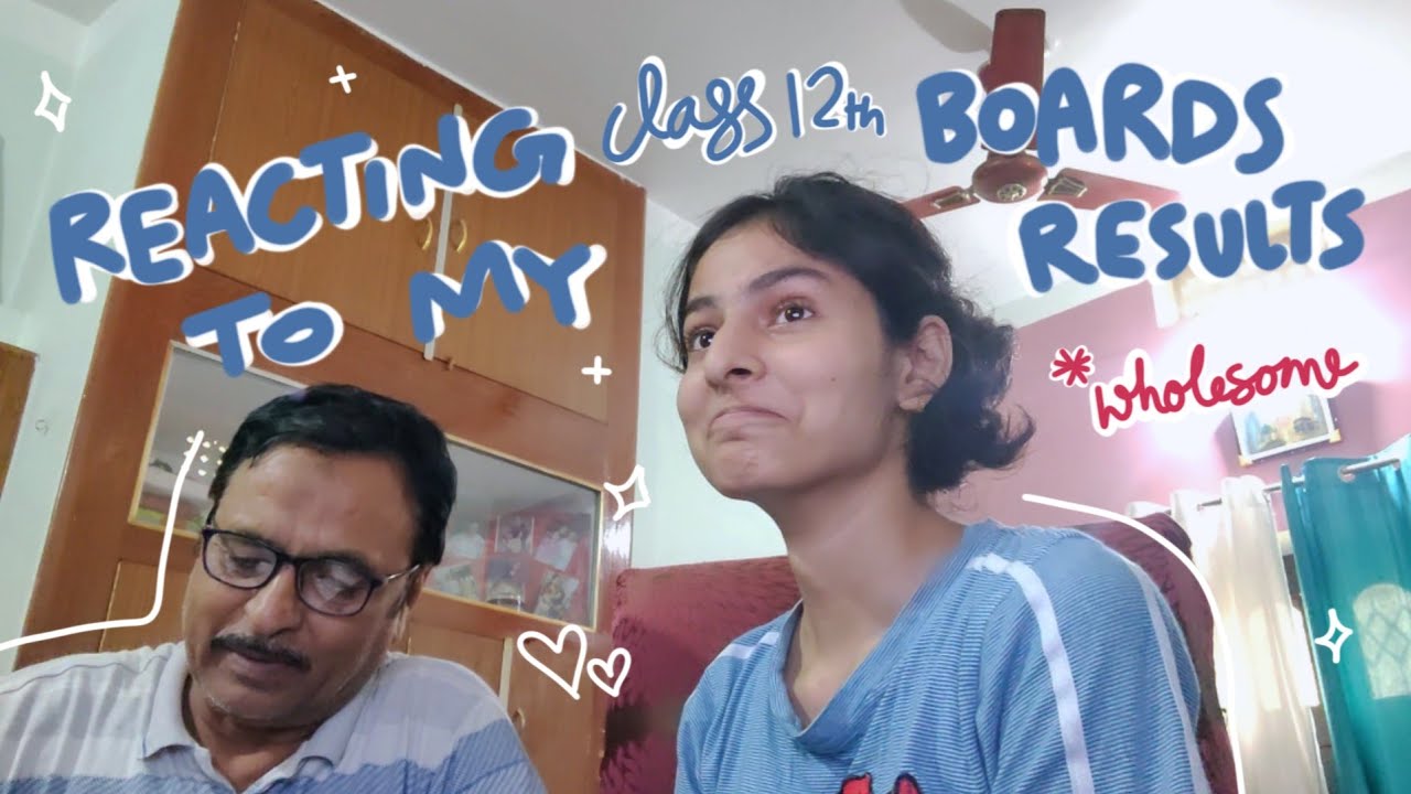 reacting to my ISC class 12th boards results (live reaction)