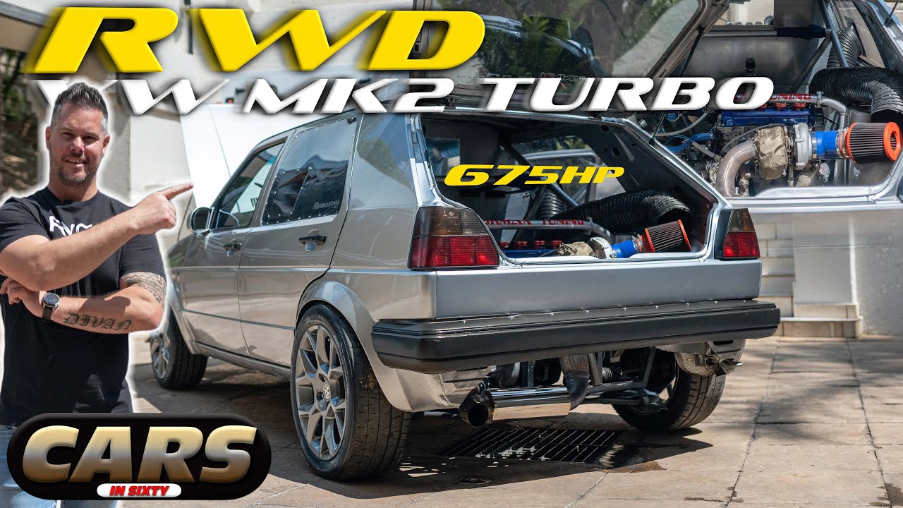 REAR-WHEEL-DRIVE VW Golf Mk2 Turbo