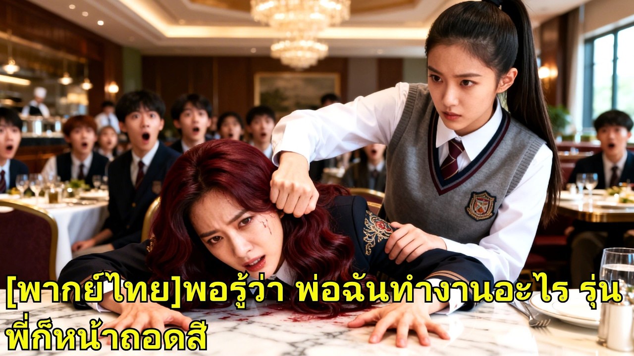 ประธานนักเรียนรังแกเธอ ไม่รู้ว่าพ่อคือบิ๊กบอส นาทีต่อมาเธอเผยตัวจริง ให้พวกเขาชดใช้!#260129zdB2