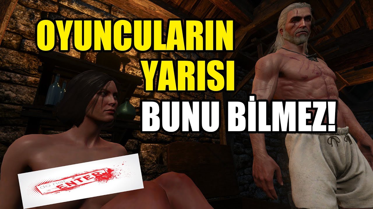 OYUNCULARIN YARISI BUNU BİLMEZ! | Witcher 3 Tüm Sonlar
