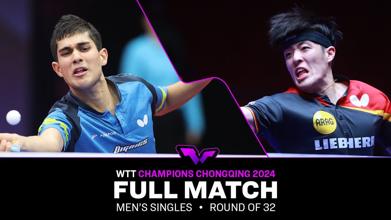FULL MATCH | Kanak Jha vs Dang Qiu | MS R32 | #WTTChongqing 2024