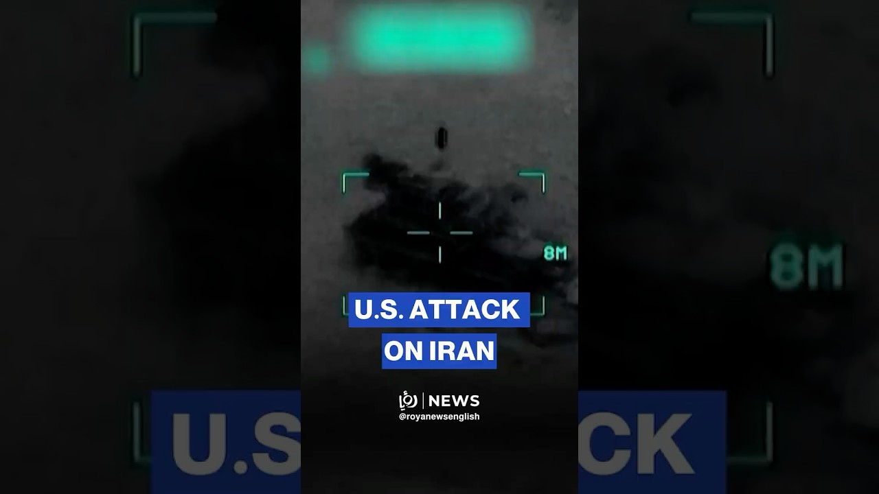 US releases footage of precision airstrikes on Iranian military targets