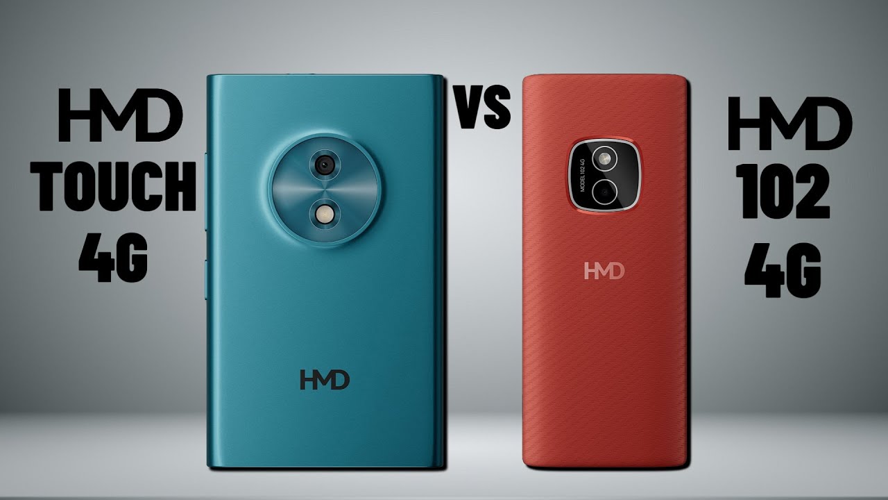 HMD Touch 4G  VS HMD 102 4G