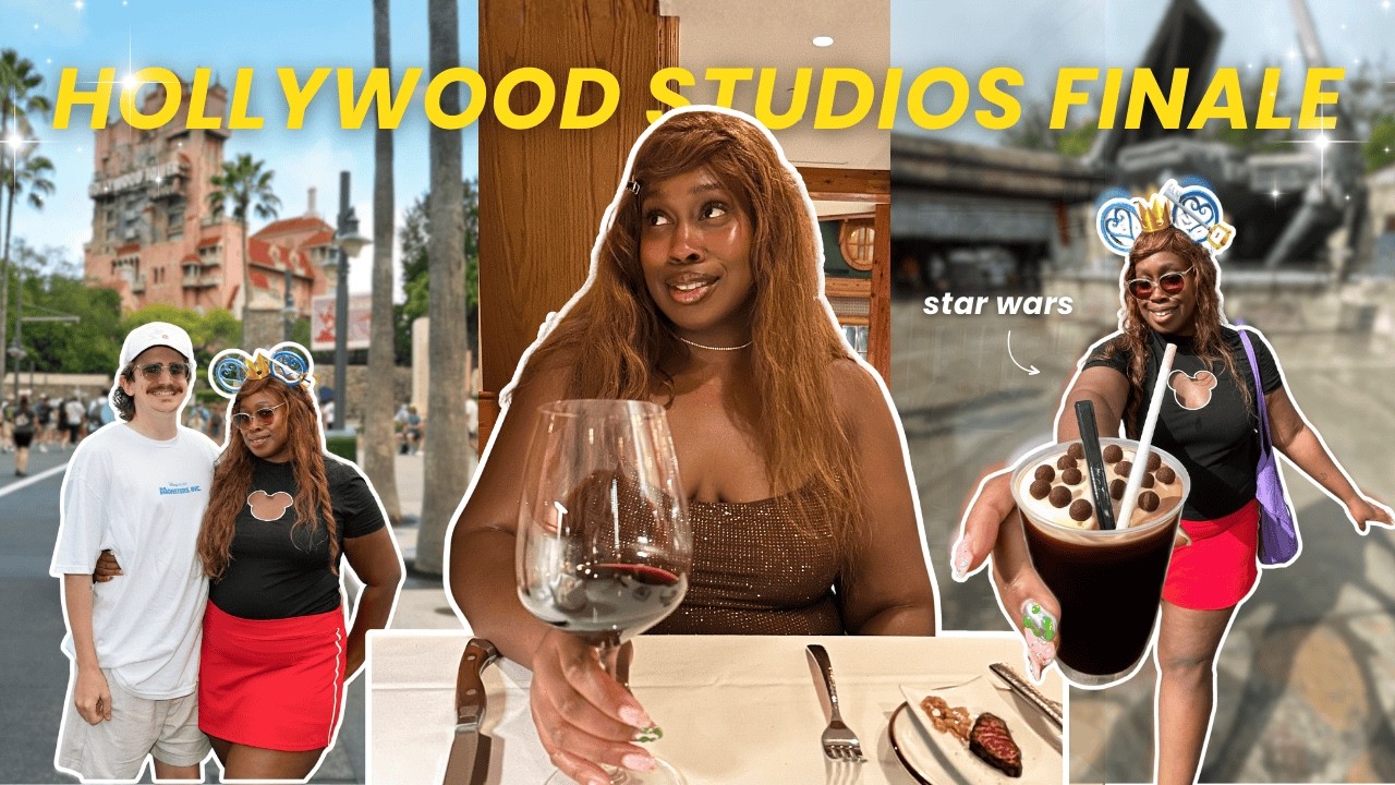 DISNEY WORLD VLOG | our final hollywood studios day 🎬 + yachtsman steakhouse dinner