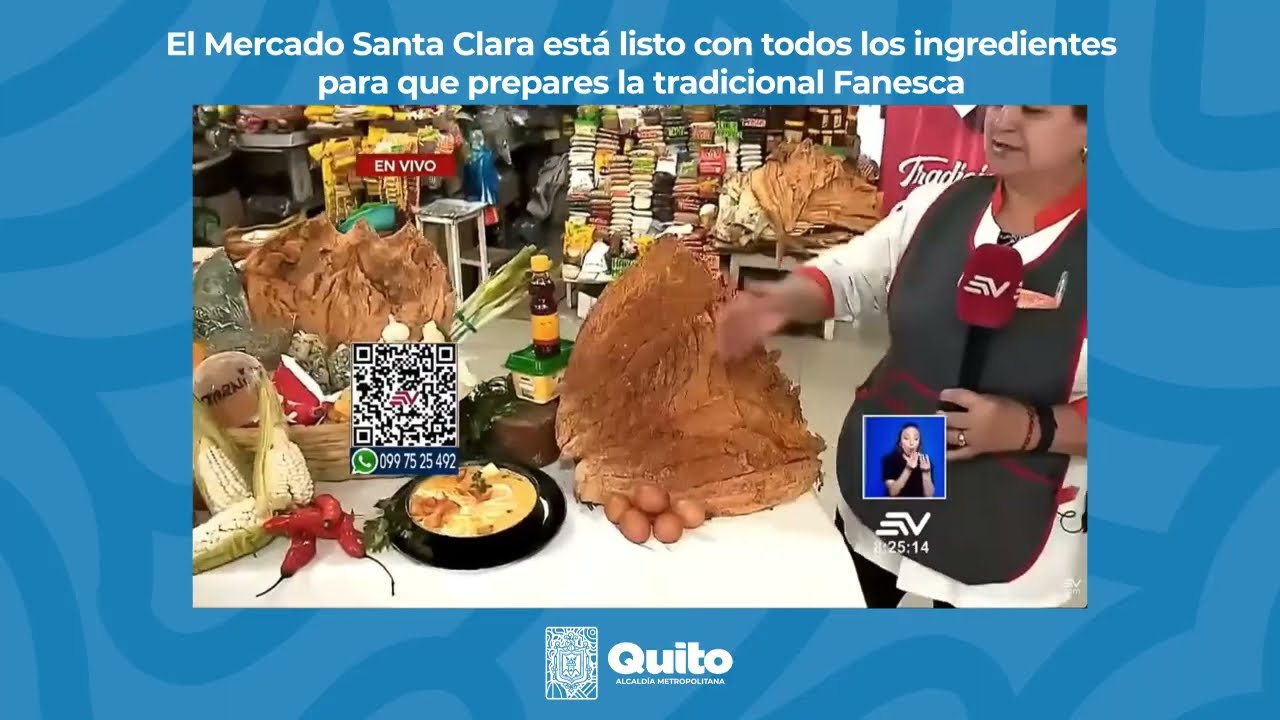 El mercado Santa Clara ofrece ingredientes para preparar Fanesca