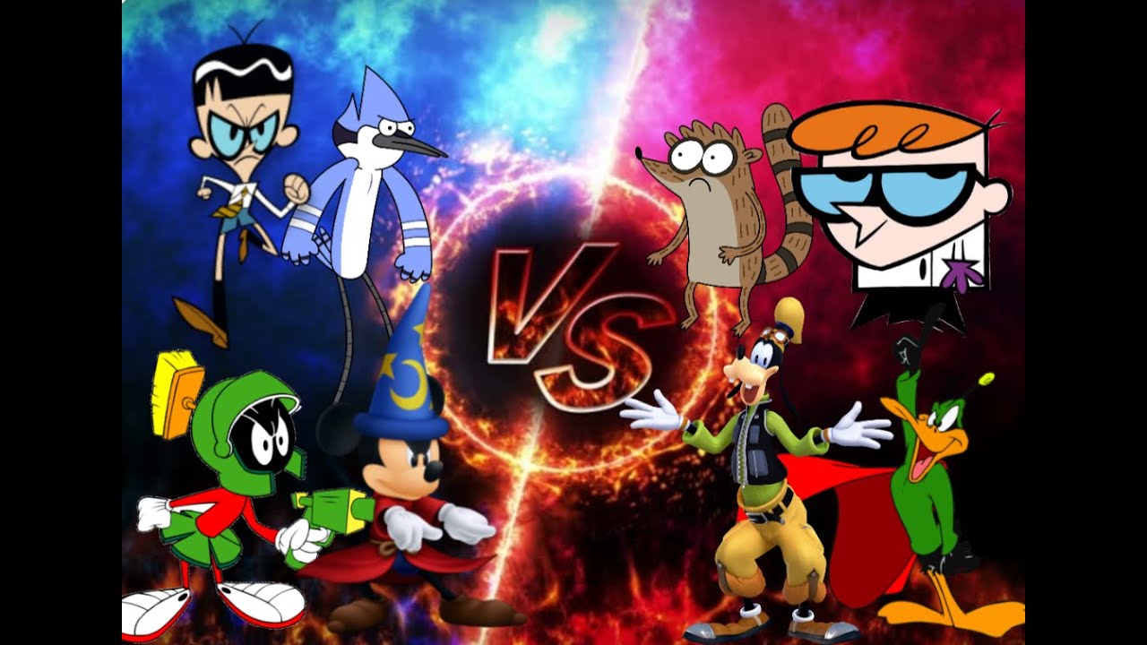 Mugen Request Team Mickey vs Team Goofy