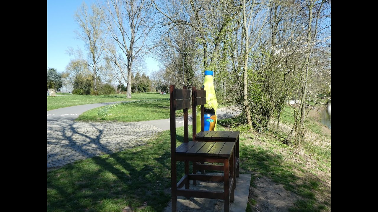 Nidda-Radroute. 1. Teil. Von Frankfurt in die Wetterau.