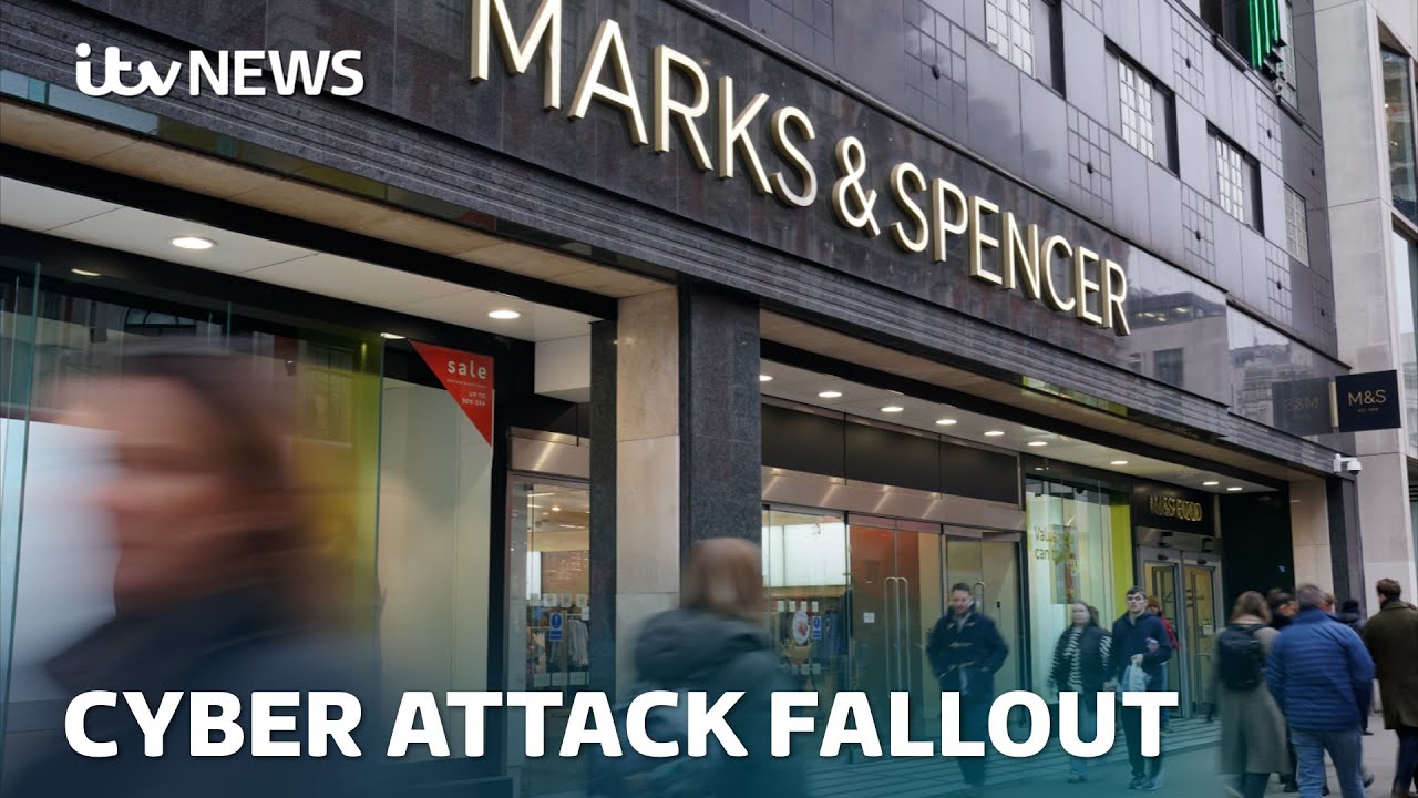 M&S halts all online orders amid ongoing disruption caused by cyber attack | ITV News