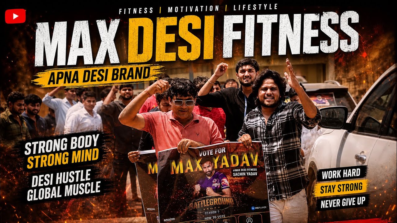 Max Desi Fitness ( Battleground) | Kalu Yadav Sorkha | Akhilesh Wazidpuria | Song 