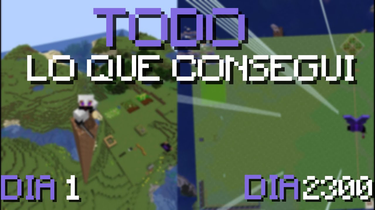 Ultimo video del survival tecnico, gracias por todo 💗 (link de descarga en la descripción)